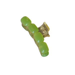 Four Stone Claw Clip - Green