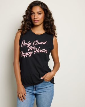 Only Count The Happy Hours Tank