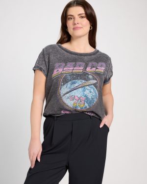 Plus Size Bad Company Graphic Tee