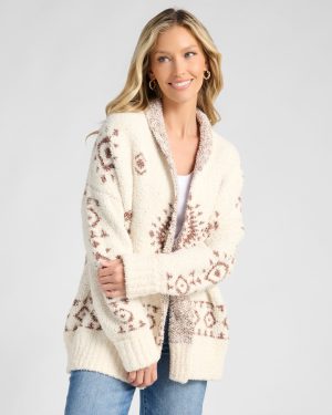 Aztec Cozy Jacquard Cardigan