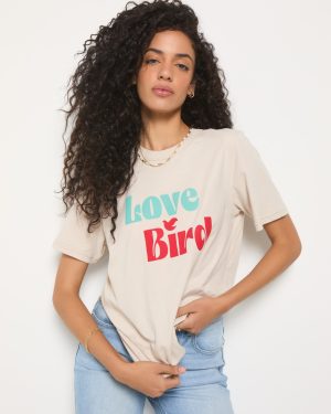Love Bird Current Relaxed Graphic Tee