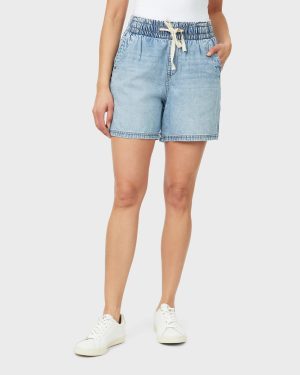 Tie Waist Tencel Short