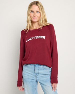 Cozytober Graphic Pullover