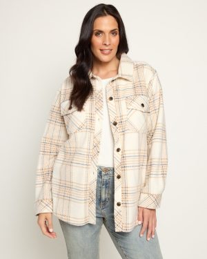 Plus Size Tullis Polar Fleece Shacket