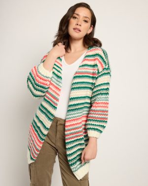 Peak Open Front Cardigan